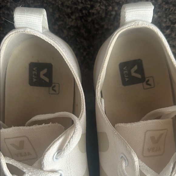 White Canvas Sneakers - Picture 2 of 6